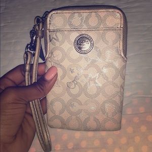 Coach wristlet